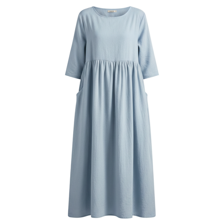 Selina™ | Lässiges Baumwollkleid