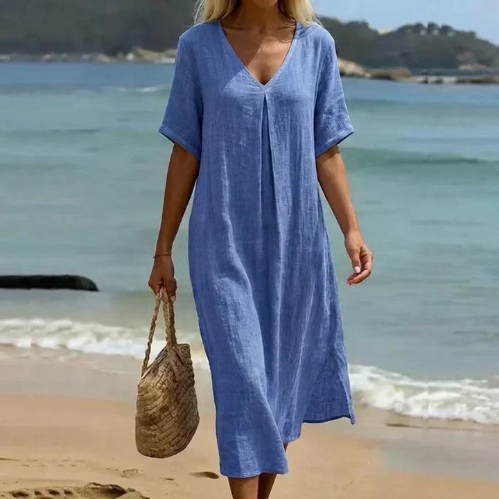 Wrenley™ | Lässiges, locker sitzendes Maxikleid